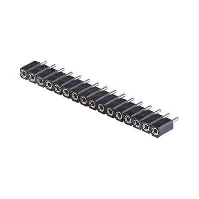 2.54mm Stworzony łącznik nagłówka szpilek pod prawym kątem SMT SMD PCB Single Row Header Connector