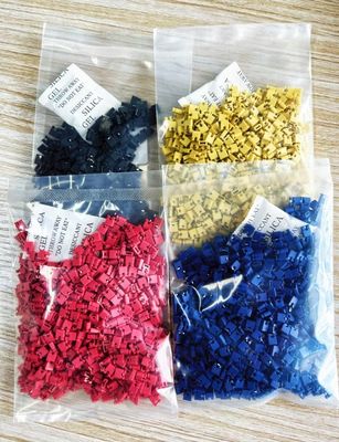 3A-5A 2.54mm Pitch Mini Jumper Wysokość 6.0mm Czerwony Błękitny Żółty Czarny z otwartym pokryciem