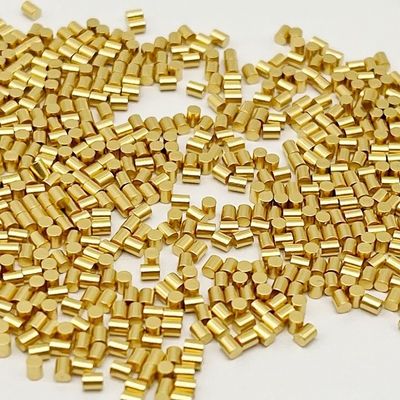Niestandardowe 0,02 mm średnica 10 u 'złote miedziane szpilki kontakty sprężyny dla mężczyzn Płeć i mgła solna 72H