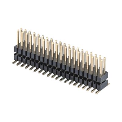1.27mm Dual Plastic 2 - 100 Pin Header Connector H2.5mm DIP SMT Typ PCB