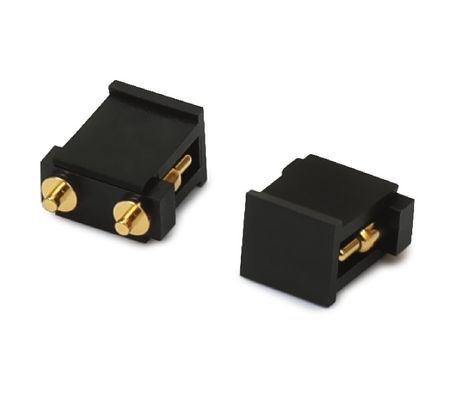 Niestandardowy 2,54mm Pitch Male 6 Pin 1,5mm PCB Connector Wiosną załadowany Pogo Pin Connector