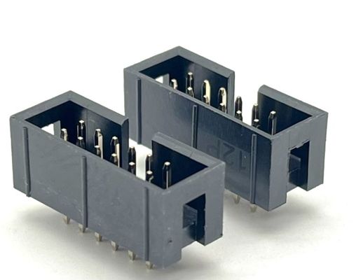 2.54mm Prostowy łącznik nagłówka pudełka 12 pin IDC łącznik nagłówka pudełka 2x6p