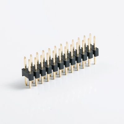 Podwójny wiersz płyty do płyty łącznik 2.54mm Pitch 2 pin 20 pin 80 pin PCB prosty