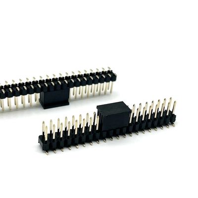 2.54mm Pitch Pin Header Connector 2 Pin - 80 Pin DIP SMT PCB Male Header Connector