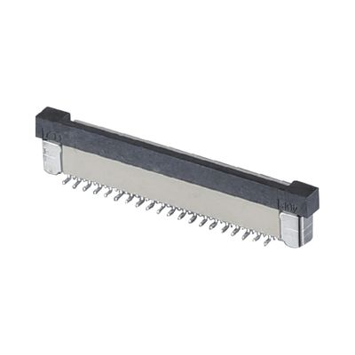 4 - 60 pinów FPC kabel złącza 0,5 / 1,0 mm Pitch SMT ZIF DIP Typ Top Bottom PA9T Plastic