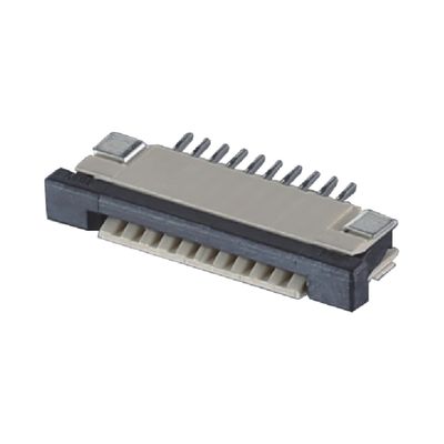 4 - 60 pinów FPC kabel złącza 0,5 / 1,0 mm Pitch SMT ZIF DIP Typ Top Bottom PA9T Plastic