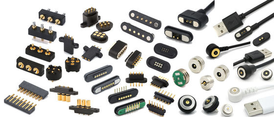 2.54mm Pitch Male 5 Pin PCB Connector Sprężynowo załadowany Pogo Pin Connector Dip Type