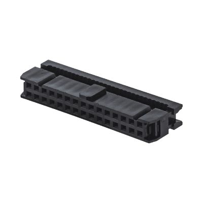 2.54mm Pitch IDC Connector Socket For Flat Cable 28awg 6 - 64 Pin FC Socket