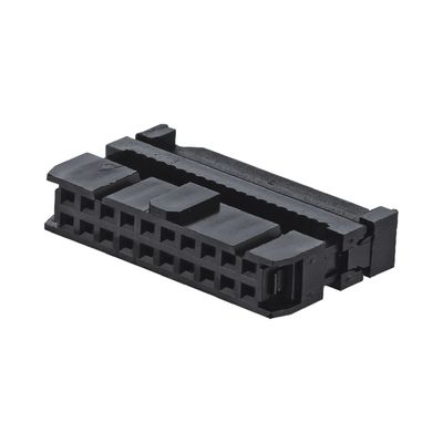 2.54mm Pitch IDC Connector Socket For Flat Cable 28awg 6 - 64 Pin FC Socket