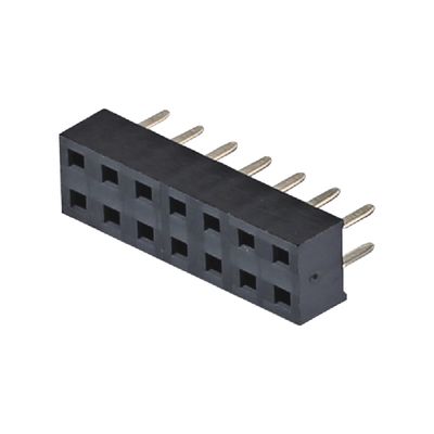 Pojedynczy wiersz SMT 40 pin Kobieta łącznik nagłówkowy 2,0 mm Pitch 4,3 mm Wysokość