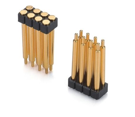 2.0mm 20 Pin Custom Pogo Pin Connector Spring Pin Złote SMT Pogo Connector