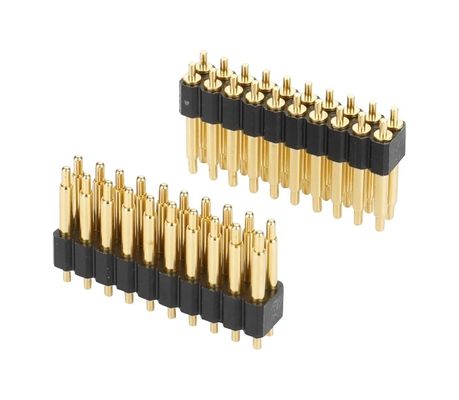 2.0mm 20 Pin Custom Pogo Pin Connector Spring Pin Złote SMT Pogo Connector