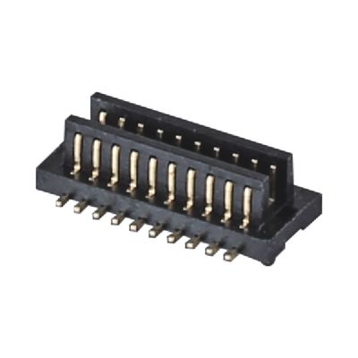 0.8mm Pitch BTB Connector 10 - 100 Pin High Speed Male Connector Fosfor Bronze