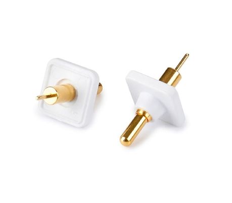 Mężczyzna Solder 9,5 mm Pogo Pin Connector Brass 3,2 mm Wysokość wiosny