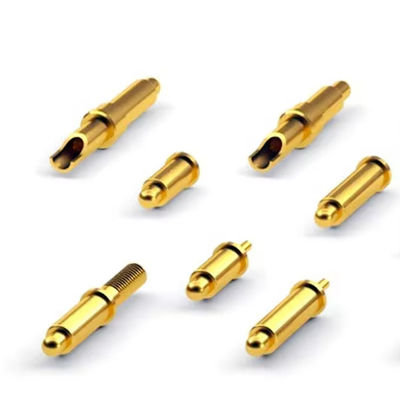 Niestandardowa naklejka boczna Pogo Pin SMT typu Złote pokryte dla 2,00mm Pogo Pin Connectors