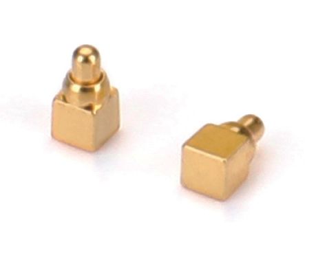 Przemysłowy sprężynowy pin POGO Złote akumulator Pogo Pin SMT Typ H4.2mm