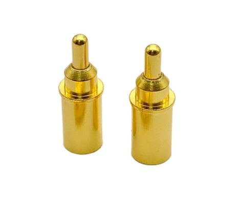 DC12V 2A 6.0mm POGO Pin SMT Złote Pogo Pin Pad łącznik mosiężny