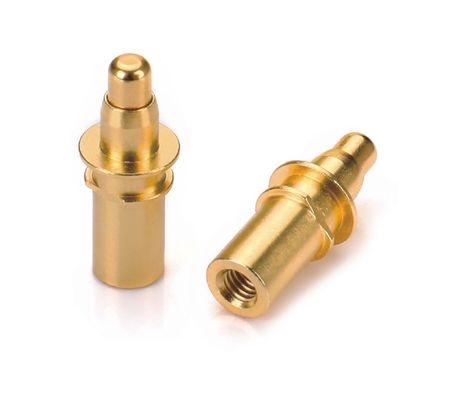 DC12V 2A 6.0mm POGO Pin SMT Złote Pogo Pin Pad łącznik mosiężny