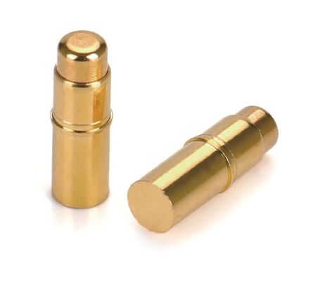 Miedziana złoto pokryta Pogo Pin Connector Spring Force Double Head H6.0mm Smd Typ