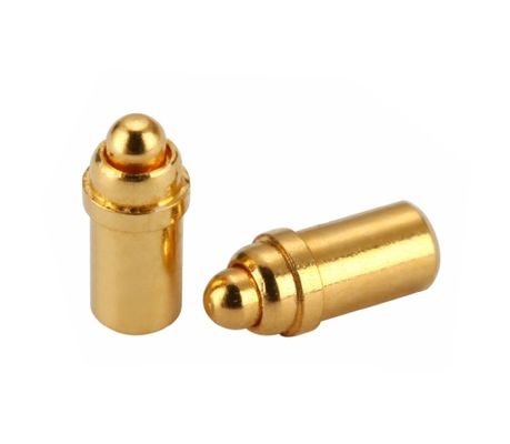 Miedziana złoto pokryta Pogo Pin Connector Spring Force Double Head H6.0mm Smd Typ