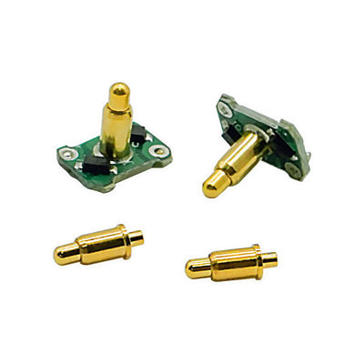 Wysokiej mocy 9A bateria miedziana POGO Pin Connector przez otwór PCB wiosną załadowane szpilki