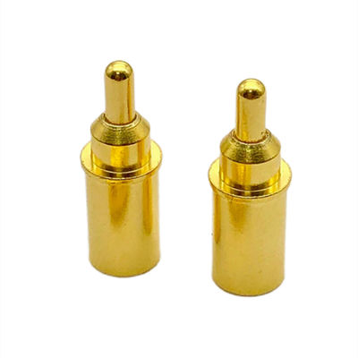 Wysokiej mocy 9A bateria miedziana POGO Pin Connector przez otwór PCB wiosną załadowane szpilki