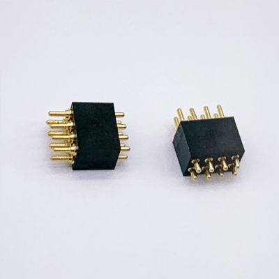 Niestandardowy 1,27mm Pitch 8Pin Wiosną załadowany POGO Pin Connector dla trwałych połączeń