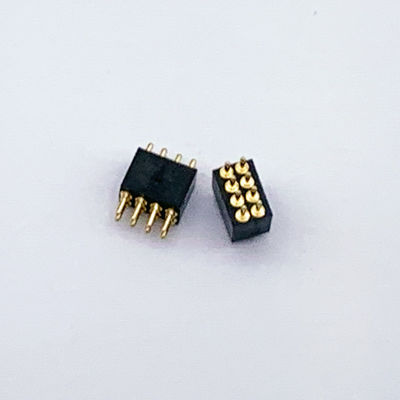 Niestandardowy 1,27mm Pitch 8Pin Wiosną załadowany POGO Pin Connector dla trwałych połączeń