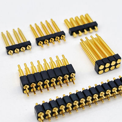 Typ lutownicy Pogo Pin Connector 2.54mm Pitch 1x5P Male Spring Loaded Pogo Pin