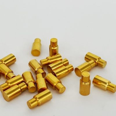 6.0mm C6801 mosiądz Pogo Pin SMT Connector Typ lutowania Złote pokryte