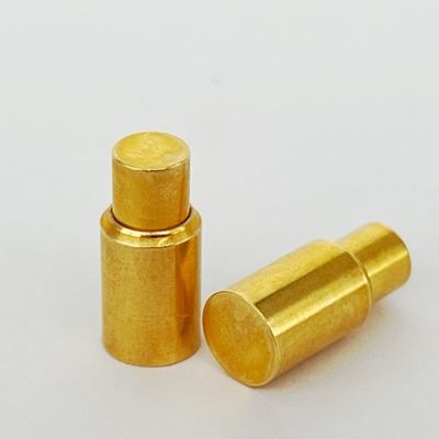 6.0mm C6801 mosiądz Pogo Pin SMT Connector Typ lutowania Złote pokryte