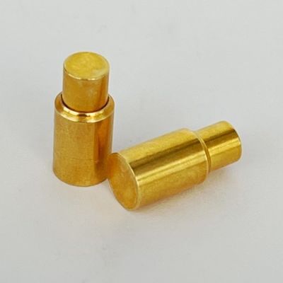 6.0mm C6801 mosiądz Pogo Pin SMT Connector Typ lutowania Złote pokryte