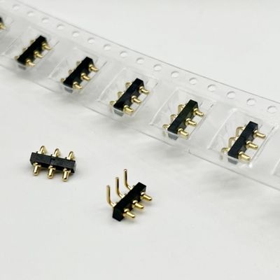 Niestandardowy 2,54mm Dip Typ 3pin H1.5mm Pogo Pin złącza do złącza sprężynowego