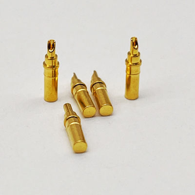Wysoki prąd Pogo Pin Connector DC 12V Sprężynowy materiał obudowy ze stopów cynku