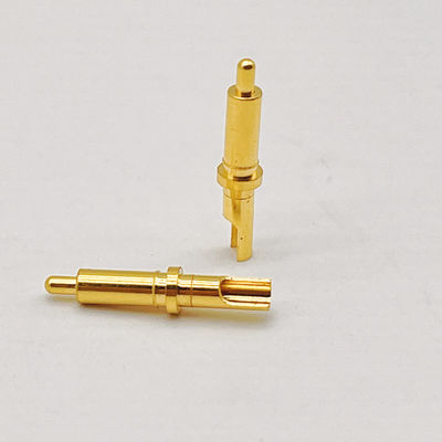 Wysoki prąd Pogo Pin Connector DC 12V Sprężynowy materiał obudowy ze stopów cynku