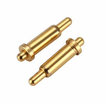 Zastosowany wysoki prąd Pogo Pin Connector Mężczyzna Płeć Złoto pokryte inteligentnie załadowany kontakt