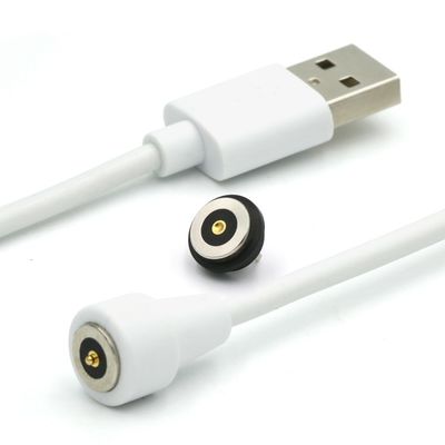 IP67 wodoodporne płytki PCB kobiece Pogo Pin Connector Kabel magnetyczny z złotym blaczem i 50mohm Max Kontakty opór