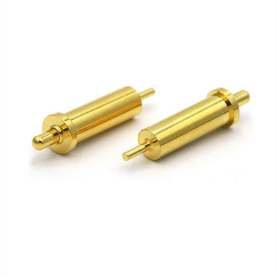 Wysokiej precyzji mosiądz C6801 Pogo Pin Connector Spring Loaded Dip Type Gold Plated
