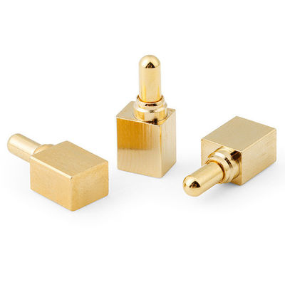 Niestandardowa naklejka boczna Pogo Pin SMT typu Złote pokryte dla 2,00mm Pogo Pin Connectors