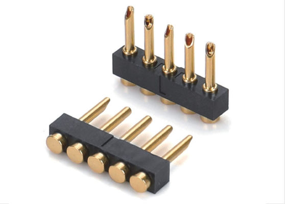 2.54mm Pitch Pogo Pin Connector Solder Typ Kobieta Pogo Pin 1x05P