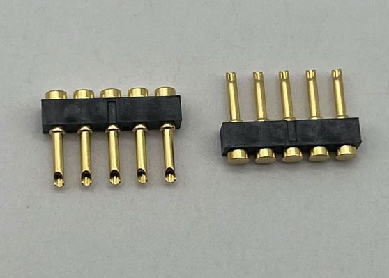 2.54mm Pitch Pogo Pin Connector Solder Typ Kobieta Pogo Pin 1x05P