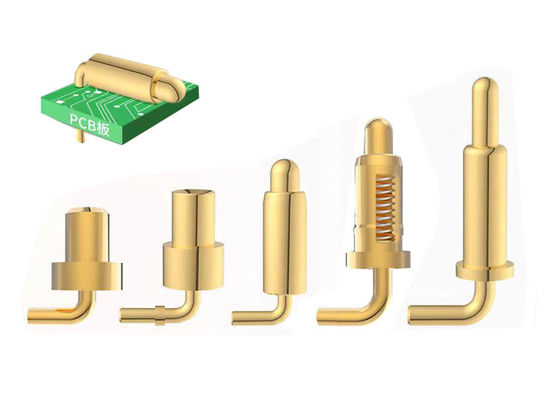 Niestandardowy typ gięcia wiosny Pogo pin dla 2,54 mm Pogo Pin Connectors