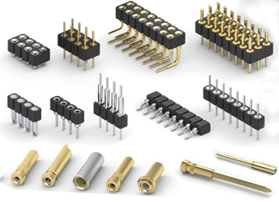 1.27mm 2,0mm 2,54mm okrągły nagłówek szpilki łącznik PCB obrabiany nagłówek szpilki typu SMT