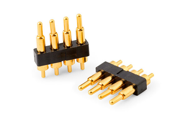 2.54mm Pitch Pogo Pin Connectors Spring Loaded H7.75mm Do Pcb Interconnection