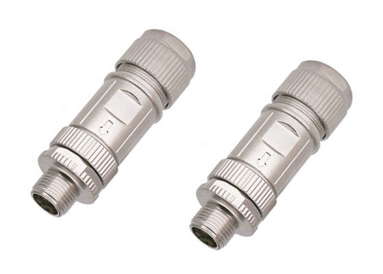 Zęb stopu cynkowego złącza M12 8 pin złącza Ethernet