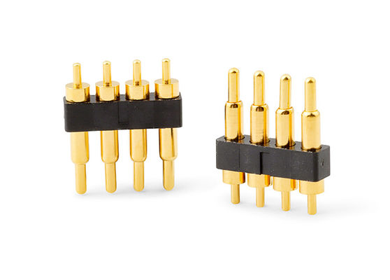 2.54mm Pitch Pogo Pin Connectors Spring Loaded H7.75mm Do Pcb Interconnection