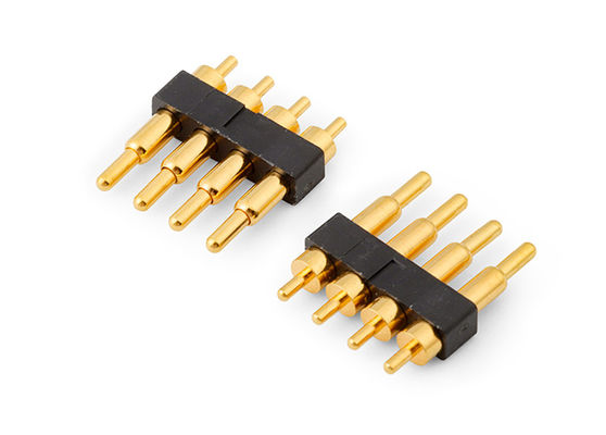 2.54mm Pitch Pogo Pin Connectors Spring Loaded H7.75mm Do Pcb Interconnection