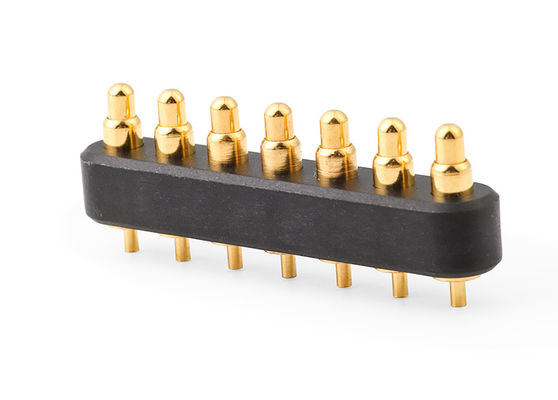 Elektronika 7pin wiosną ładowany złącza z 2,54mm Pitch Pogo Pin złącza