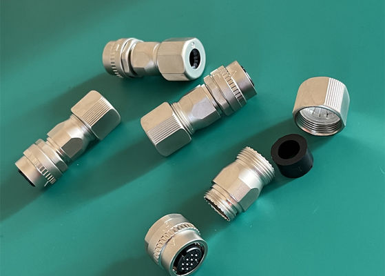 2 pin 10 pin łącznik drutu okrągłego Servo Encoder Mężczyzna zakończenie lutowania