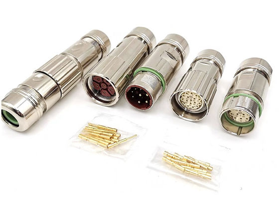 M23 Pojemnik drutu kręgowego 6 Pin Servo Encoder Kobieta Mężczyzna Wtyczka drutu kręgowego